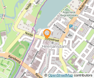 Bekijk kaart van Allegro Bed & Breakfast  in Heerjansdam