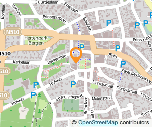 Bekijk kaart van Fabels Eten & Drinken in Bergen (Noord-Holland)