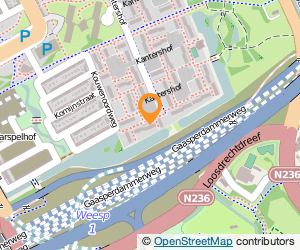 Bekijk kaart van Eurotrex Transport  in Amsterdam Zuidoost