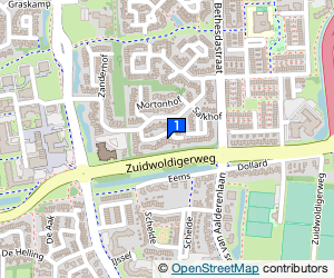 Bekijk kaart van Noordhuis kantoorspecialisten Emmen B.V. in Hoogeveen