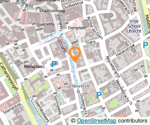 Bekijk kaart van Headshop  in Utrecht