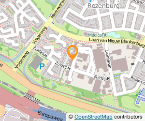 Bekijk kaart van JR Sport & Welness  in Rozenburg (Zuid-Holland)