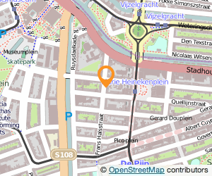 Bekijk kaart van Restaurant 'De Waaghals'  in Amsterdam