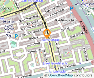 Bekijk kaart van Tandarts S. van der Ploeg  in Amsterdam