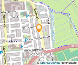 Bekijk kaart van Montagebedrijf R. De Vries  in Schoonhoven