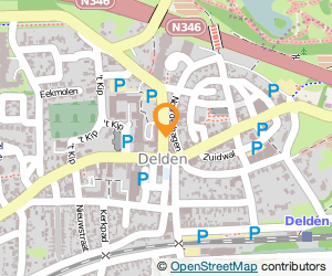 Bekijk kaart van Grillroom, Pizzeria, Cafetaria Femi's in Delden