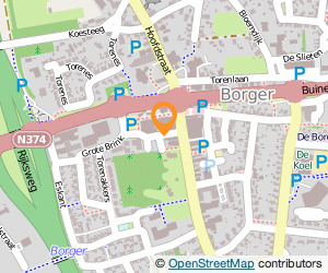 Bekijk kaart van Computershop in Borger