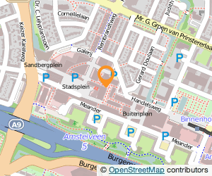 Bekijk kaart van Guess? Europe, B.V. in Amstelveen