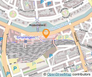 Bekijk kaart van NS Stations Retailbedrijf B.V. thodn Smullers (stat. Gron.B.) in Groningen