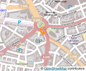 Bekijk kaart van Hestia Hypotheken & Verzekeringen B.V. in Nijmegen