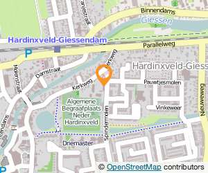 Bekijk kaart van Roza in Hardinxveld-Giessendam