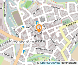 Bekijk kaart van VVV-agentschap Primera Gilles in Steenbergen (Noord-Brabant)