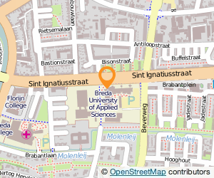 Bekijk kaart van Bredaas Studententheater De Derde Akte in Breda