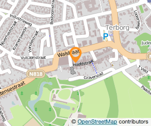 Bekijk kaart van Stoffenwinkel de Kartelschaar in Terborg