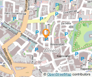 Bekijk kaart van Stadstoezicht in Almelo