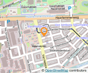 Bekijk kaart van Cliffordstudio in Amsterdam
