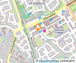 Bekijk kaart van Drukkerij Het Snorretje in Zwolle
