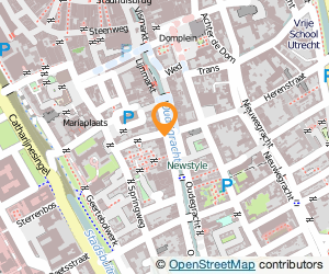 Bekijk kaart van Restaurant Rhodos  in Utrecht