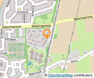 Bekijk kaart van GGZ Drenthe Klateringerweg  in Beilen