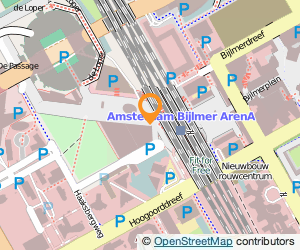 Bekijk kaart van Pathé Arena in Amsterdam Zuidoost