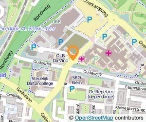 Bekijk kaart van Mevrouw Bloem  in Dordrecht