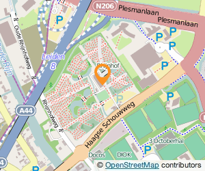 Bekijk kaart van Crematorium Rhijnhof  in Leiden