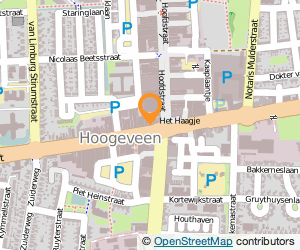 Bekijk kaart van De Dames in Hoogeveen