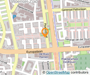 Bekijk kaart van Leger des Heils korps in Eindhoven