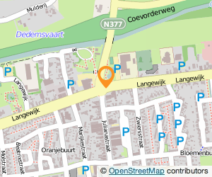 Bekijk kaart van Basisschool De Langewieke  in Dedemsvaart