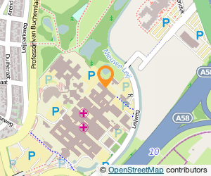 Bekijk kaart van Behandelcentrum Damast  in Tilburg
