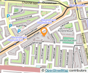 Bekijk kaart van 15e Montessorischool Maas en Waal in Amsterdam