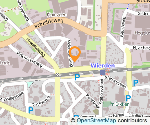 Bekijk kaart van Autohandel Bakker  in Wierden