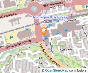 Bekijk kaart van JGH  in Nijmegen