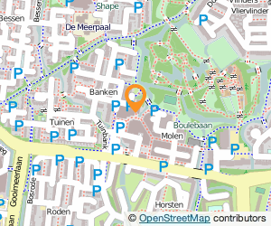 Bekijk kaart van Naaiatelier De Sterren  in Leiden