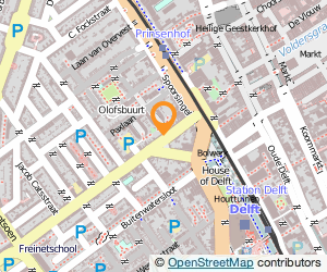 Bekijk kaart van Drive-In Discotheek De Graaf  in Delft