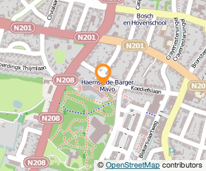 Bekijk kaart van Haemstede-Barger  in Heemstede