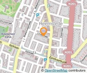 Bekijk kaart van K. Heijink Pedicure  in Heemstede