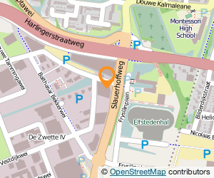 Bekijk kaart van Automobielbedrijf Van der Horst in Leeuwarden