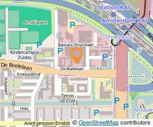 Bekijk kaart van Stage Venues  in Amsterdam