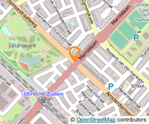 Bekijk kaart van Centrum voor fysio- en haptotherapie van Houwelingen in Utrecht