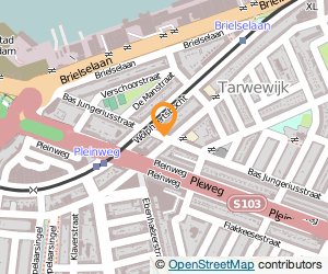 Bekijk kaart van Coffeeshop Charlois  in Rotterdam