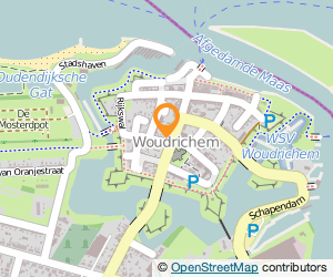 Bekijk kaart van IJs & Spijssalon Baks  in Woudrichem