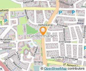 Bekijk kaart van Huisartsenpraktijk Quadens in Geldermalsen