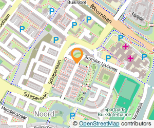 Bekijk kaart van Elbe rijschool in Amsterdam