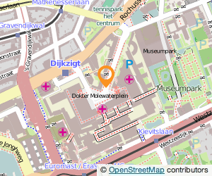 Bekijk kaart van Erasmus MC (Faculteit)  in Rotterdam