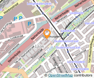 Bekijk kaart van Stadsdeelkantoor Laak in Den Haag