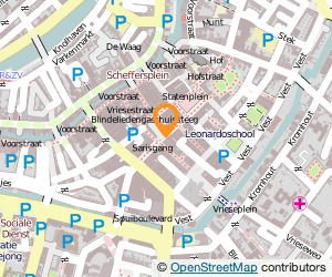 Bekijk kaart van Vodafone winkel  in Dordrecht