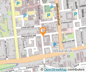 Bekijk kaart van BrainWash in Waalwijk