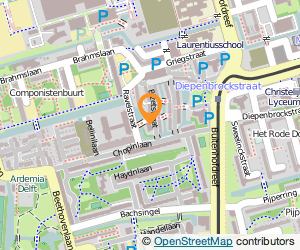 Bekijk kaart van Peuterspeelzaal Roots  in Delft
