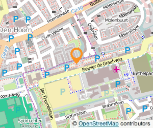 Bekijk kaart van Reinier de Graafw 450 Amb Wonen in Delft